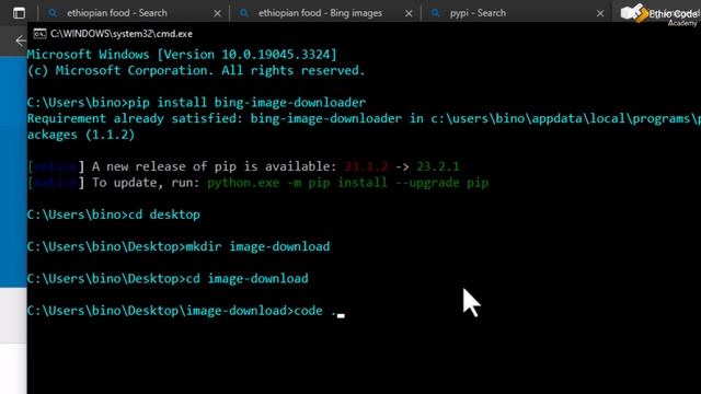 Download Images using Python in Amharic | በአማርኛ