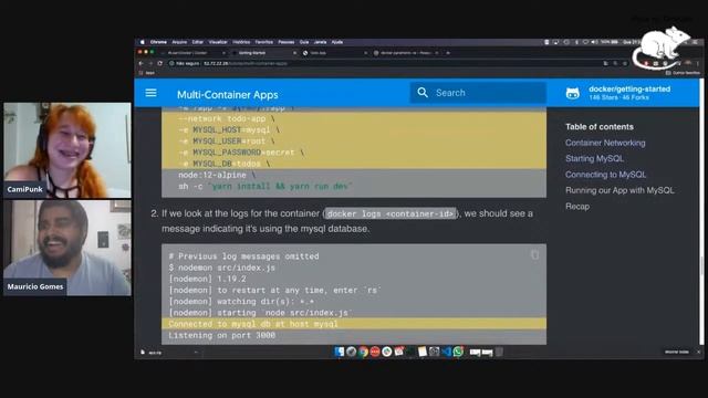 PUNK NA LIVE #08 - Redes, montagem de dados, banco de dados e multiapps no Docker 101 смотреть онлайн