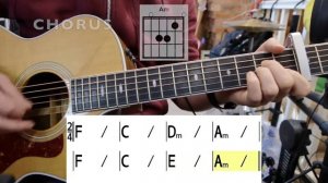 The Wellerman - Chords - on Guitar - Play Along
