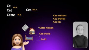 Указательные прилагательные во французском