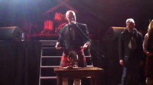 Burns Night 2017 To a Haggis read by Russian. Анатолий Исаев читает Оду Хаггису Роберта Бёрнса