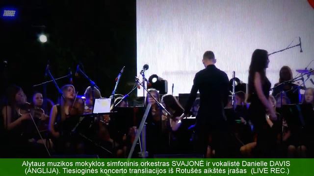 SVAJONĖS simfoninis orkestras (Alytus) ir Danielle Davis (Anglija)
