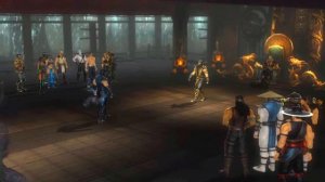 Мортал Комбат 9(Mortal Kombat 9)Прохождение за Скорпион и Сайракс(человек)