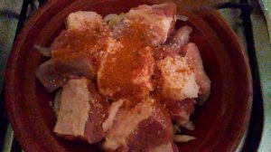 Тажин с говядиной и овощами.кухня Марокко