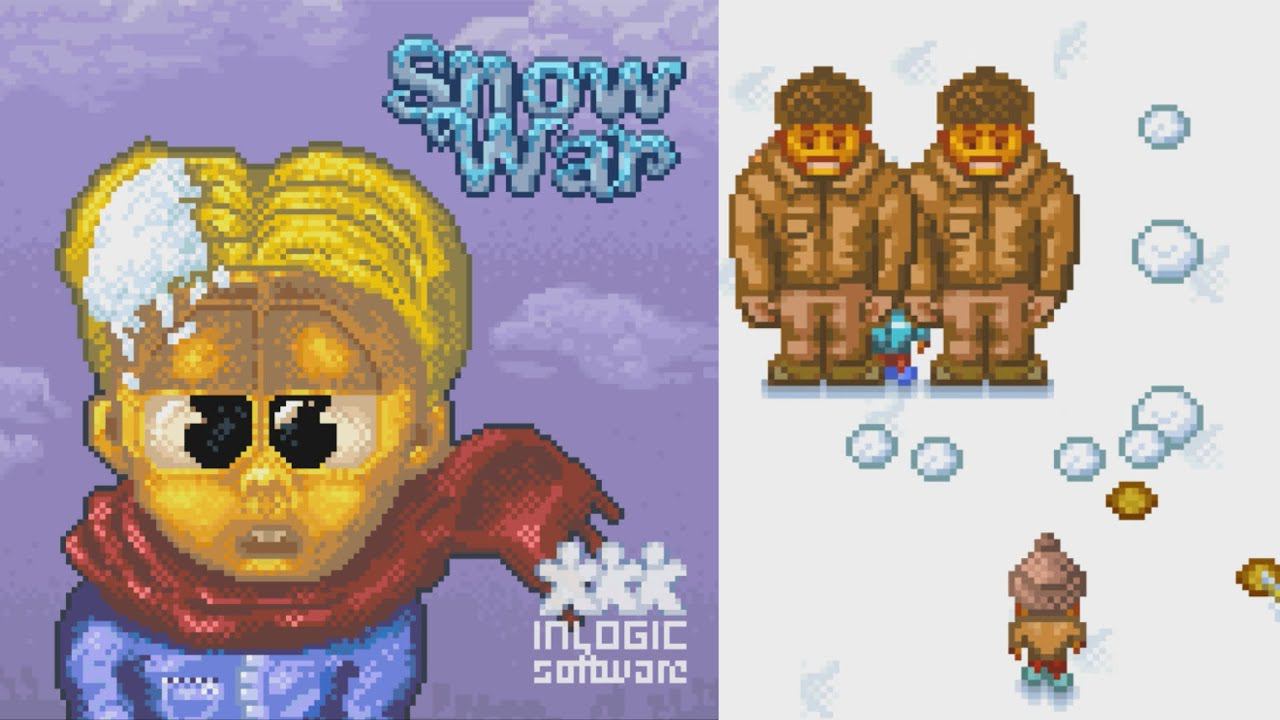 Snow War JAVA GAME (Inlogic Software 2004) FULL WALKTHROUGH