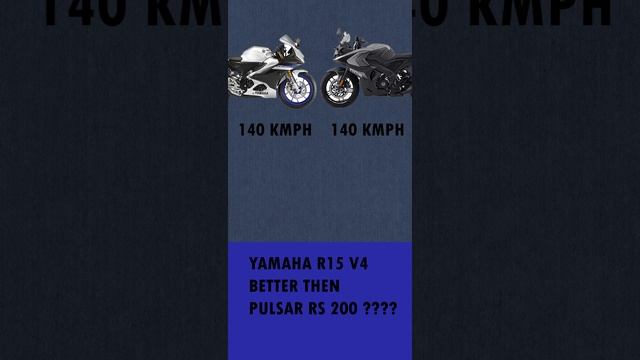 Yamaha R15 v4 Better Then Pulsar RS 200 ? | #youtubeshorts #viral