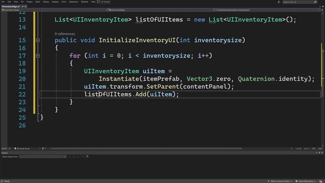 6. Скрипт страницы пользовательского интерфейса инвентаря - Инвентарная система в Unity смотреть онлайн
