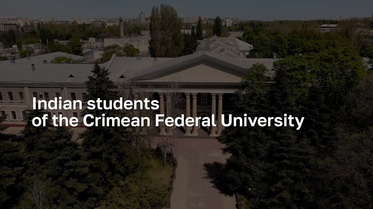 Indian students of the Crimean Federal University