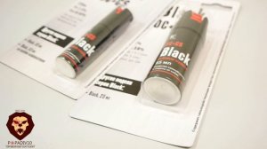 Газовый перцовый баллончик Black OS+CS (Видео-Обзор)