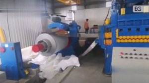 Линия для поперечной резки рулонного металла J0,5 4×2000