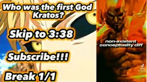 Fandoms Reacts to Kratos |1/1| |God Of War|