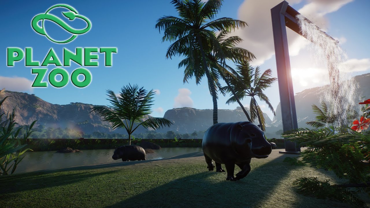 Planet Zoo S2 E12 - Вольер для Карликовых бегемотов