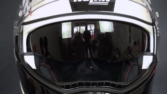 Nolan N100-5 Hilltop Black Metal White Helmet - ChampionHelmets.com смотреть онлайн