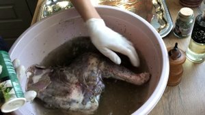 Запечённая ножка Косули.