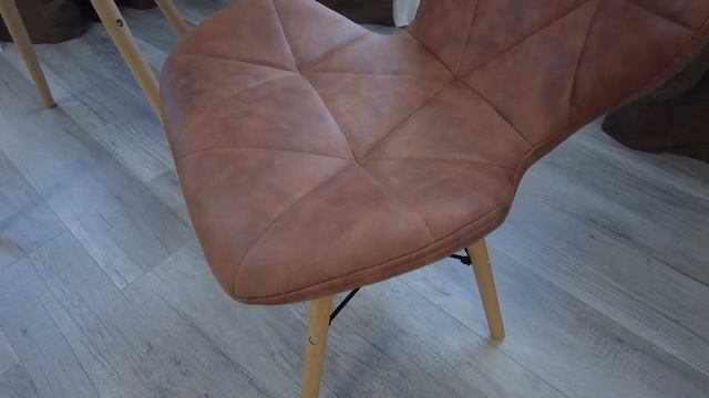 Обзор стула STUTTGART (mod. 74) античный коричневый RH02-13/натуральный смотреть онлайн