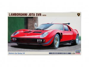 Обзор сборной модели Lamborghini Jota SVR (1975) арт. 21214 (hc-14) Hasegawa