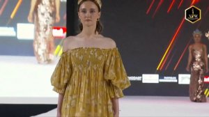 Коллекция русских костюмов и корон дизайнера Ольги Бриль на неделе моды в Дубае. Июнь, 2022 🇷🇺