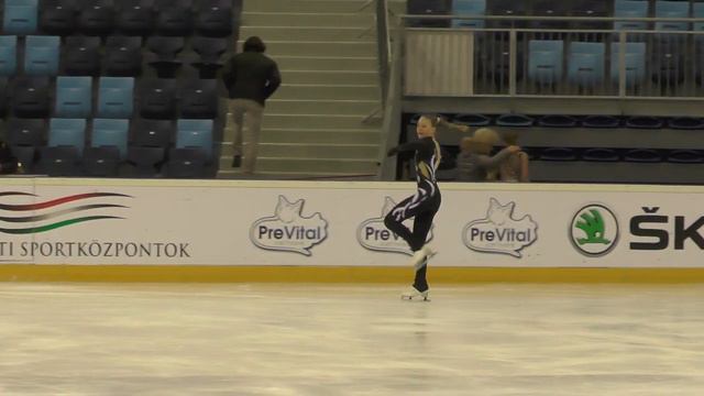 2016 Santa Claus Cup: Ellen BURWALL (SWE) - FS Advanced Novice GIRLS - Free skating смотреть онлайн