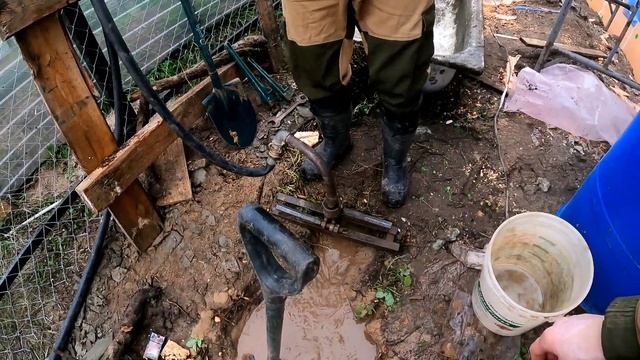 Абиссинская скважина в дом на круглый год. Казань, СНТ Водозабор смотреть онлайн