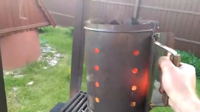 Стартер для розжига углей в работе смотреть онлайн