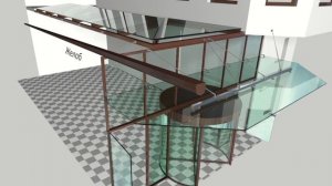 Остекление ресепшена