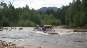 110 зимник брод Ковыли. нива вездеход