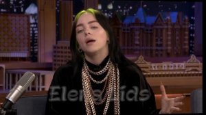 Билли Айлиш на шоу Джимми Феллона 28 сентября 2019 [озвучила Elena Lids]