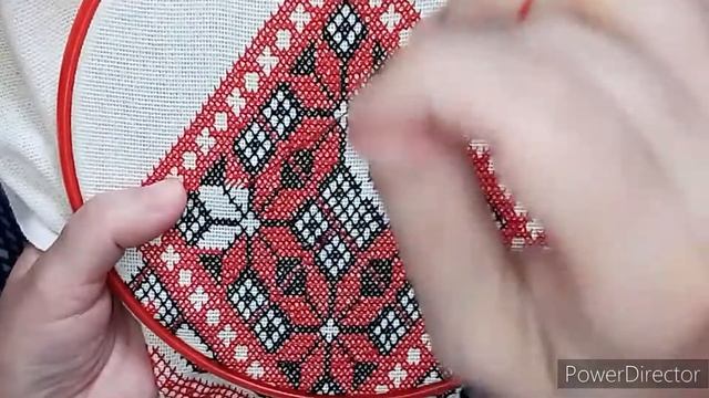 Вышивка как релакс #11 Символ матери / Embroidery ASMR смотреть онлайн