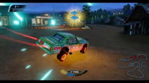 Тачки 3 (Xbox 360) - Боевой Заезд - Высокая Сложность - Гоночный погром в овраге грома - Чико Хикс