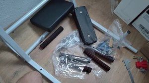 Распаковка — Турник-брусья Юный Атлет 3 в 1