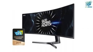 SAMSUNG LC49RG90SSNXZA 49 Inch CRG9 Curved Gaming Monitor | GTX Review