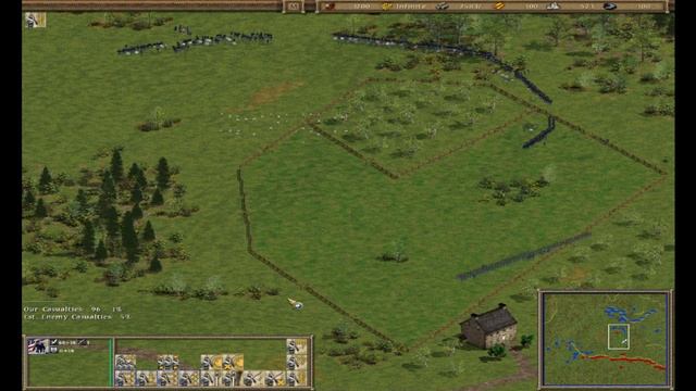 American Conquest: Divided Nation - Battle of Fisher's Hill смотреть онлайн