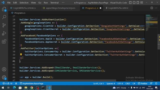 Part- 8| Asp.Net Core Identity Series[.NET 7] | Microsoft Account Authentication