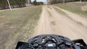ЕДУ ПО ГРАВИЙКЕ 49 КМ/Ч | Gladiator h125 lux