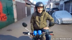 Починили Вовкин Дырчик в Benzomotovelos (Веломотор F-80)