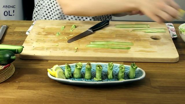 Pratik Meze - Salatalık Rulo