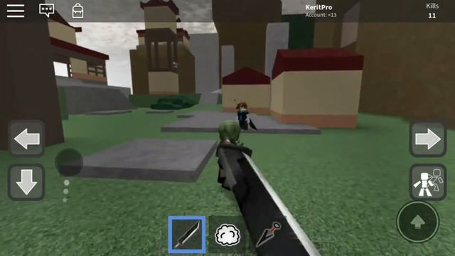 Рубимся на мечах в ROBLOX Be A Parkour Ninja (Роблокс) смотреть онлайн