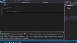 C#. вывод слов в предложении на новой строке