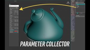 Dark Max № 90 - Collect the necessary parameters from any objects to Parameter Collector