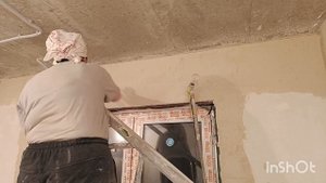 Как выровнять стену вокруг окна