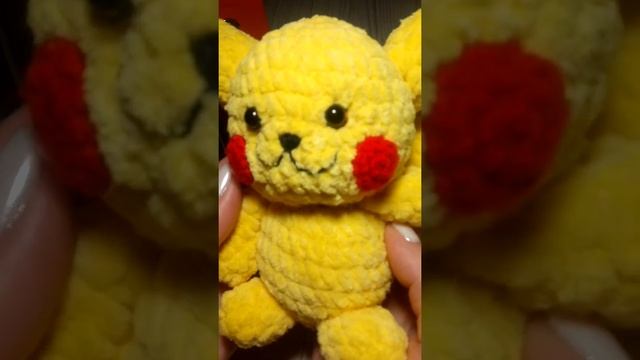 Вязанные пикачу покемоны #амигурумибум смотреть онлайн