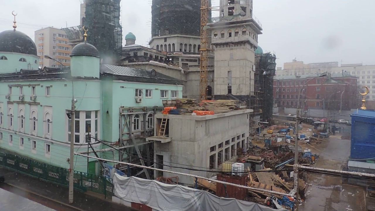 Москва Строительство московской мечети - 31 марта 2014