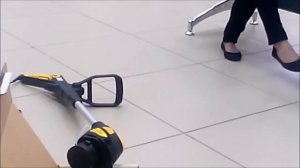 Покупка  триммера HUTER GET 600 Обзор в магазине,сборка триммера