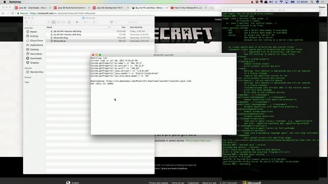 How To Run Minecraft In Java 8 On Mac OS (UPDATE) смотреть онлайн