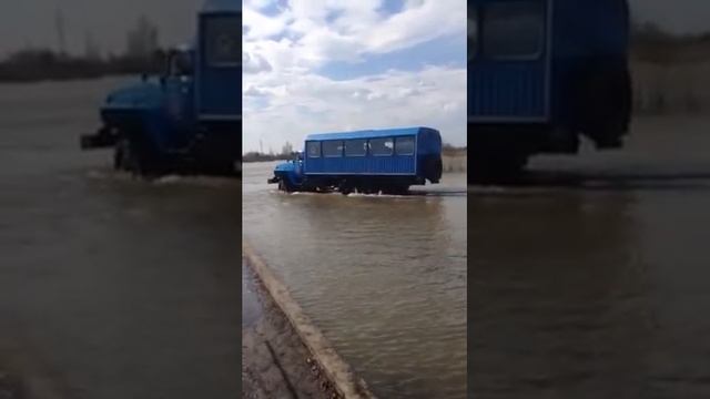 Разлив реки Ишим в Петропавловске СКО смотреть онлайн