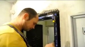 Установка двери FORTUS (мультилок) серия 700
