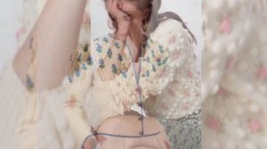 вышивка на вязаных изделиях/интересные идеи