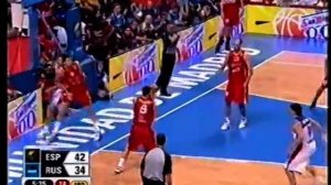 Россия - Испания (финал Евробаскета 2007),3 часть