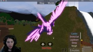 ROBLOX HORSE WORLD HIPPOGRIFF with WINGS! * New Horse! * Adult vs Foal + Fjord