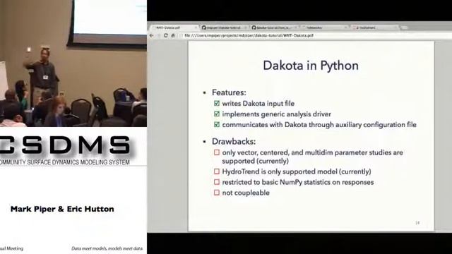 WMT and the Dakota iterative systems toolkit by Mark Piper & Eric Hutton смотреть онлайн